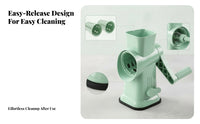 Non-Electric Manual Ice Shaver Plastic Body Hand Crank Ice Shaver