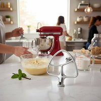 Food Grade Stainless Steel Mixer Bread Mixture Hook Dishwasher Safe Mixer Wire Whip Easy to Install Baking Accessory for Bakers, Home Cooks