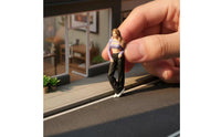 Miniature Female Figurine Collectible Resin Figure in 1/18 Scale Display Diorama Figure for Collectors