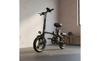 Folding Electric Bike Powered Foldable Powered Bike New Official Standard Compliant Space-Saving Electric Cycle for Commuters, City Commuting