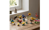 Realistic Bird Figure Freestanding Animal Figurine Educational Miniature Bird Figurines Detailed for Tabletop