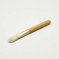 Skincare Brush Tongue Shaped Long Handle for Facial Treatment, Cosmetic for Routine, Application