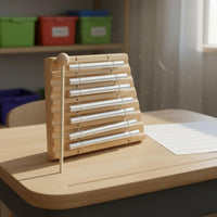 7 Tone Hand Chime Easy to Play Aluminum Tone Bar Includes Mallet Percussion Instrument for Home Practice