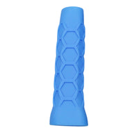 Non-Slip Silicone Pickleball Paddle Grip Cover Textured Pickleball Paddle Handle Sleeve Cushioned Handle Cover with Hexagonal Texture Shock Absorbing for Athletes