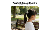 Small Metal Hair Clasp Stylish Designs Mini Hair Jaw Clip Strong Hold Small Metal Hair Claw for Women, Girls