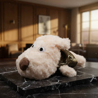 3 Pieces Cartoon Dog Wood Cover Cute Design Puppy Golf Headcover Soft Touch Dog Shaped Club Cover for Kids, Women, Travel