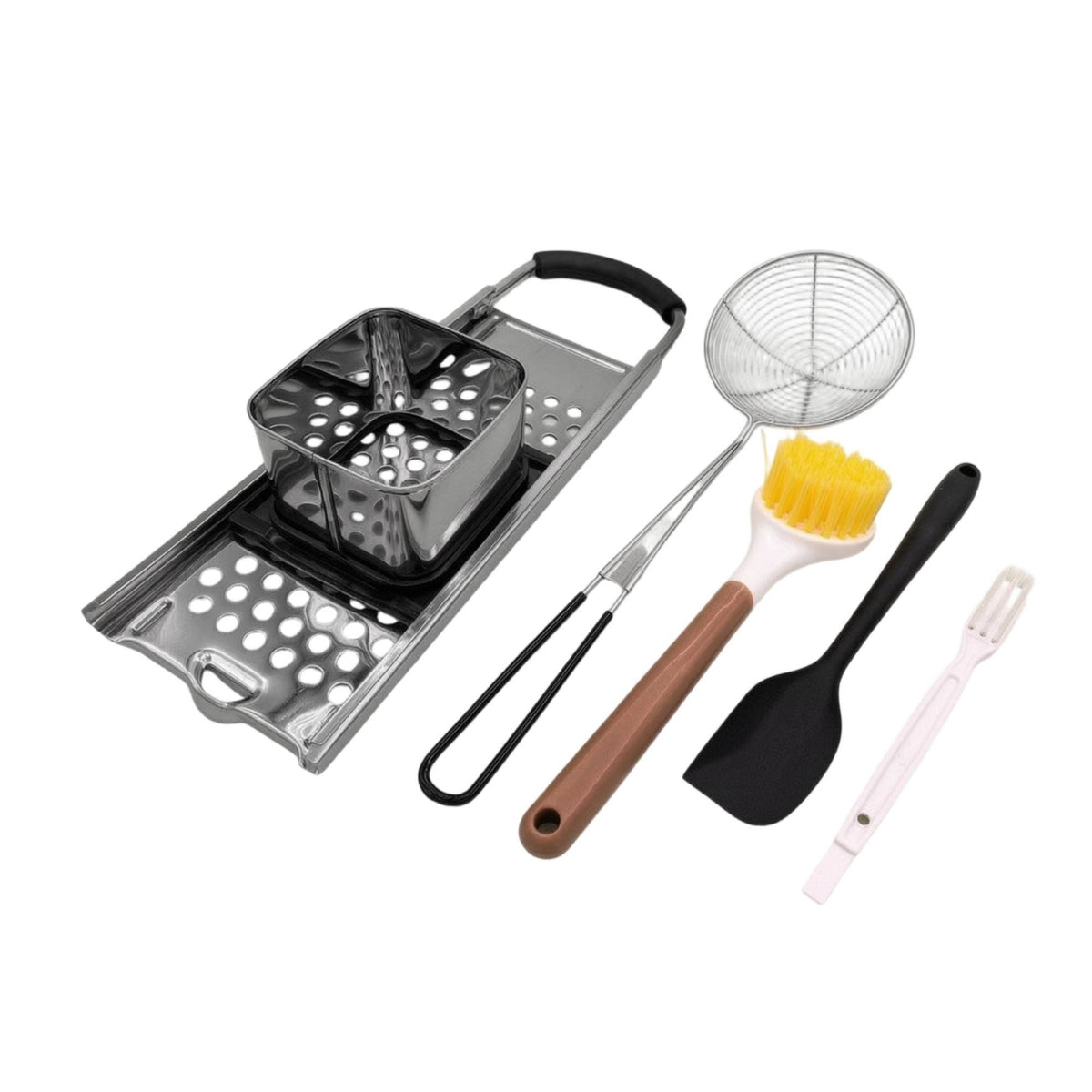 5 Pieces Spaetzle Pasta Maker Set Multifunctional Pasta Making Kit Ergonomic Utensils for Home Cooks, Kitchen