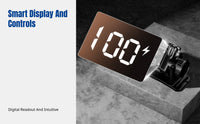 Headlamp, LED, rechargeable, ultra-bright, long battery life, night fishing, digital display, outdoor