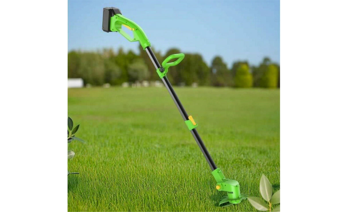 Lightweight Cordless String Trimmer Adjustable String Trimmer with Battery Rechargeable Unwanted Growth Eater Portable for Homeowners