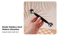 Fruit Sphere Er Easy to Clean Double-Headed Fruit Sphere Er Fruit Sphere Spoon Long-Lasting Stainless Steel Ice Cream Ladle
