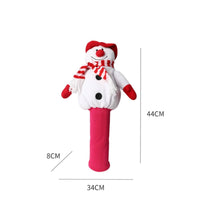 Winter Character Golf Club Cover Thickened Lining Novelty Golf Headcover Washable Athletic Gear Accessory for Golfers