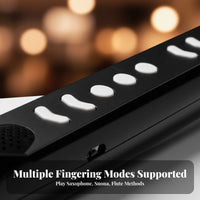 Built-in Speakers Electronic Saxoph Single Rechargeable Electronic Wind Instrument Headph Single Support for Beginners, Seniors, Performance
