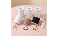 1mm Elastic Cord Kit Reusable Elastic String Kit Portable Drawstring Threader
