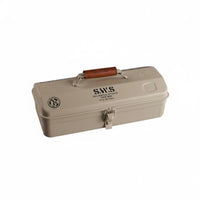 Multi-Functional Metal tool storage container Sturdy Portable Tool Box long-lasting exteriordoor Gear protected for DIY hobbyists, Homeowners, Camping, Fishing, highway journeys, exteriordoor meals