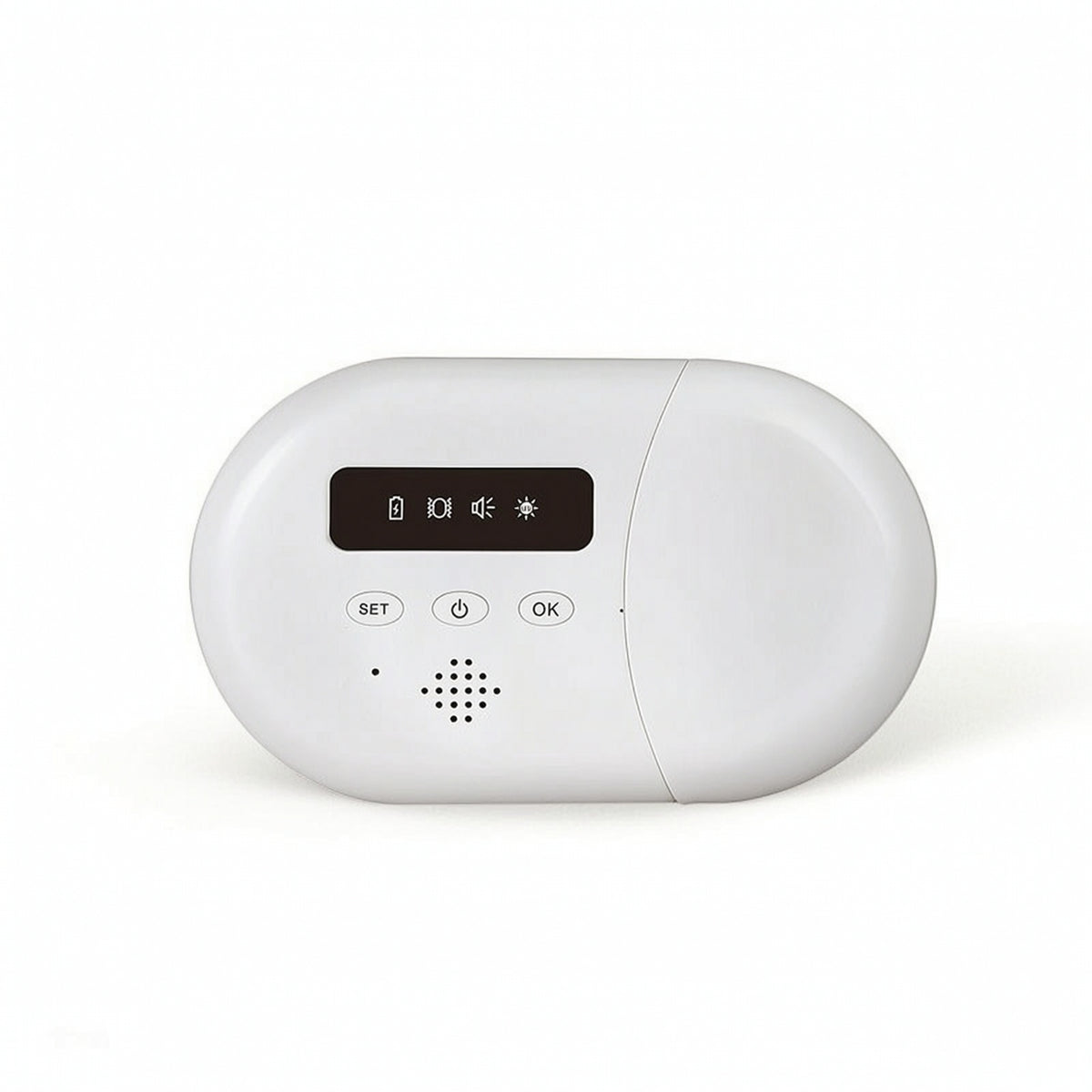 Attach-on Urine Wetness Alarm with Receiver Compact Wireless Bedwetting Alarm Discreet Sensitive for Babies, Elderly, Toddlers, Elder Care