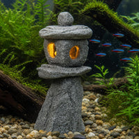 Japanese Zen Garden Stone Lantern Ornament for Micro Landscape Aquarium Bonsai Decor