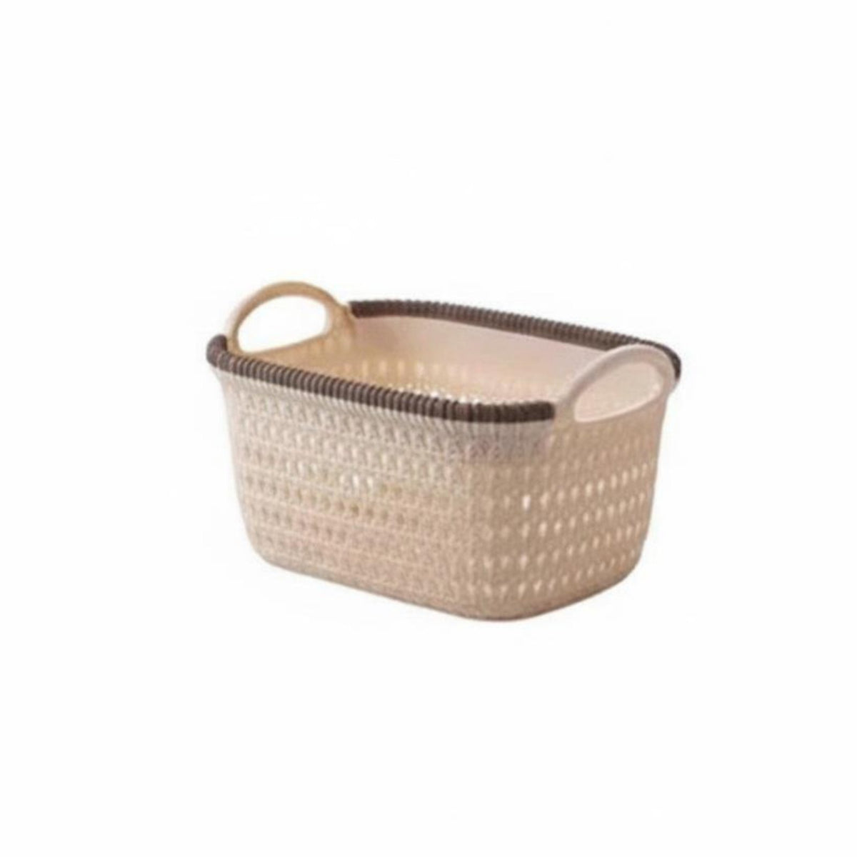 Wovenpattern Pfinal partic Basket Large Capacity Wovenpattern Tote with Handles