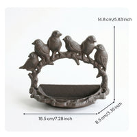 Bird Feeder Feeding Dish Convenient Feed Tray for Gardeners, Backyard