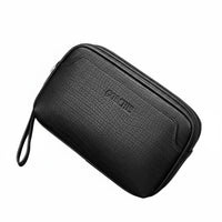 Multi-Compartment Men's Clutch Bag Multiple Compartments Large Capacity Organizer Clutch Detachable Wrist Strap Anti-Theft Hand Bag Lightweight for Businessmen, Travelers, Casual Use, Business, Office