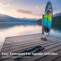 Stand-up Paddleboard Carrying Strap Portable Paddleboard Shoulder Strap Sturdy Adjustable Board Carrier for Paddleboarders, Water Sports Enthusiasts