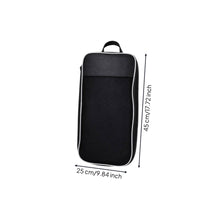 Zippered Pickleball Paddle Bag Shoulder Strap Pickleball Storage Bag Carry Handle Athletic Gear Mesh Panel