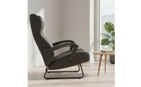 Reclining Chair Armrest with Hinged Support Easy to Install Chair Armrest Accessory Long-Lasting Supportive for DIYers