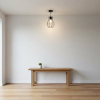Metal Wire Enclosure Lampshade Industrial Bulb Enclosure for DIY Enthusiasts