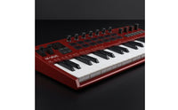Compact 37-Key MIDI Keyboard Desktop 37-Key MIDI Controller Low-Profile Music Production Keyboard Assignable for Beatmakers, Home Studio, Beat Making