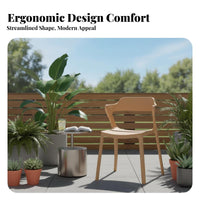 Thickened and Sturdy formed Plastic Side Chair Comfortable spinerest Dining Seat Stackable Design Indoor Seating Minimalist design for Restaurant Owners, Office Managers, Event Planners, Kitchen, Cafe, Classroom, Patio