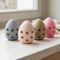 Silicone Beauty Blender and Brush Holder with Cleaning Pad, Portable Dustproof Breathable Makeup Sponge Organizer