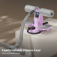 Easy Installation Suction Cup Sit-up Aid Comfortable Foam Padding Home Workout Sit-up Device Lightweight and Compact Portable Foot Anchor Long-Lasting for Students, Beginners, Living Room, Gym, Office