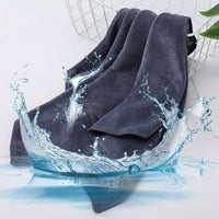 Thick Microfibre Cloth and Microfibre Towel, 40cm x 60cm Microfibre Cloth for Car Cleaning, High Absorbency Quick-Dry Household Towel
