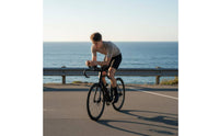 Aluminum Alloy Aero Handles Sponge Padding Padded Handlebar Rest Curved Time Trial Rest Bar Black