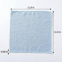 Oil Resistant Microfibre Dish Cloths, 30x30 cm Microfibre Towel, Weave for Dishes Cookware Glass Surfaces and Countertops