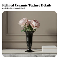 French Design Vase Elegant Design White Ceramic Vase Ideal Gift