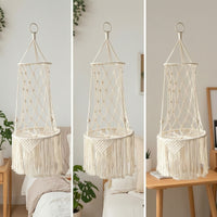 Macrame Cat Sling Handwoven Hanging Cat Sling Decorative for Small Pets