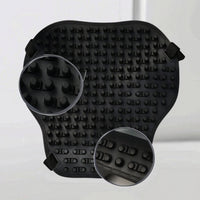 Silicone Seat Pad 3D Massage Motorcycle Seat Pad Motorcycle Saddle Cushion Shock-Absorbing Breathable for Motorcyclists