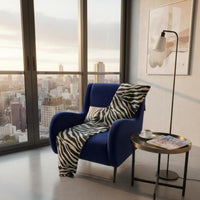 Houndstooth Armchair Nordic Design Upholstered Club Chair Retro & Look Long-Lasting Construction for Homeowners, Balcony
