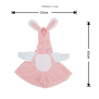 Easter Bunny Outfit Funny Easter Bunny Costume Cute for Goose Statue Holiday Decoration
