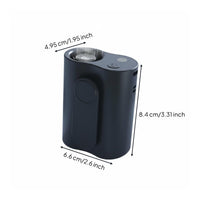 Hands-Free Design Waist Clip Fan Powerful Airflow Clip on Body Fan Lightweight for Hikers, Commuters, Construction Site, Hiking, Camping