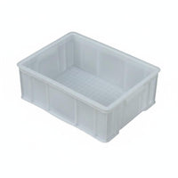 food-safe Rectangular Utility Tub sturdyDuty Transport Box long-lasting Storage container adaptable for business-grade Users, Restaurant personnel, Aquaculture, Bakeries, Warehouses, Warehouse