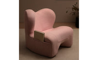 Sofa Chair with Side Pocket Ergonomic Accent Chair with Side Pocket High Back Armchair Small-Space Furniture Comfortable