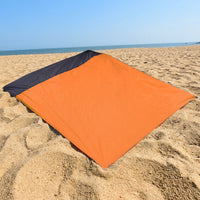 Picnic Blanket with Waterproof Backing for Outdoors, Large Camping Mat and Foldable Mat for Travel, Beach Blanket with Bag, Kids Camping Gear