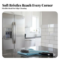 Hard Bristle Brush Head Universal Fit Water Reservoir Cleaning Brush