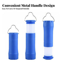 Telescopic Camping Lantern Lightweight Foldable Illuminating Lantern Foldable Illuminating Flashlight Expandable Camping