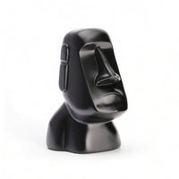 Moai Tissue Holder Decorative Statue Tissue Box Playful for Living Room