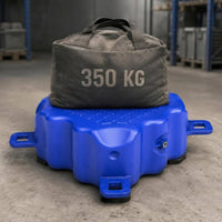 Buoyant Pontoon Deck Module Textured Top Dock Float Module Molded for Raft Assembly