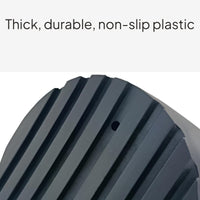 Anti-slip caps for round ladders