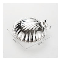 Serving Dish with Shell Shape Compact Shell-Shaped Dish Long-Lasting for Cafes