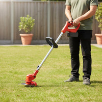 Cordless Grass Trimmer Electric-Powered Cordless Vegetation Wacker Lightweight Battery Powered Brush Cut for Garden, Outdoor, Small Yards